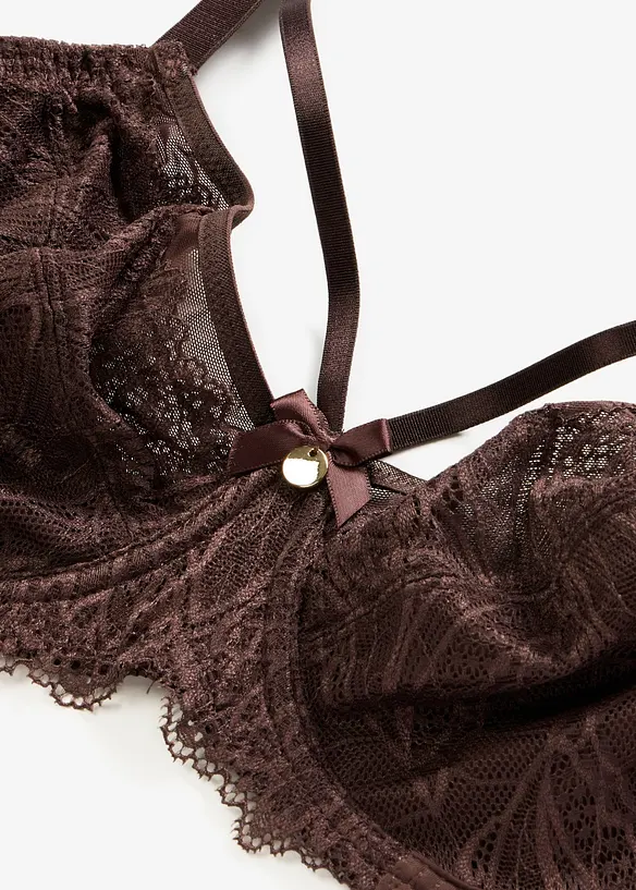 Soutien-gorge minimiseur avec dentelle d&eacute;licate, bonprix