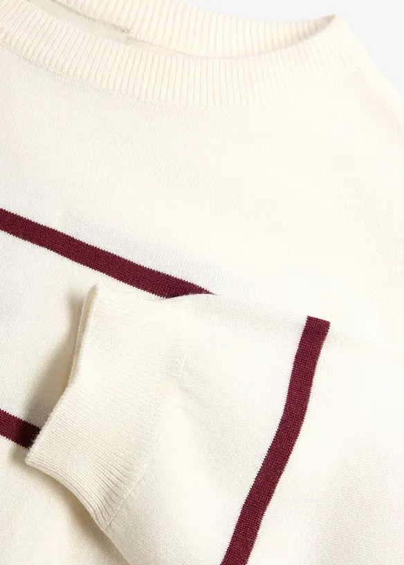 Pull en fine maille de viscose m&eacute;lang&eacute;e, bonprix