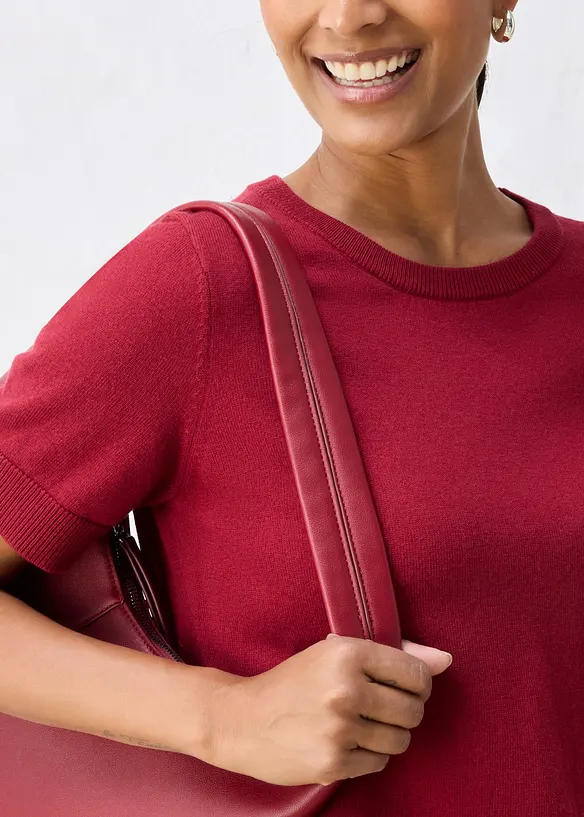 Feinstrickpullover aus weichem Woll-Mix, bonprix