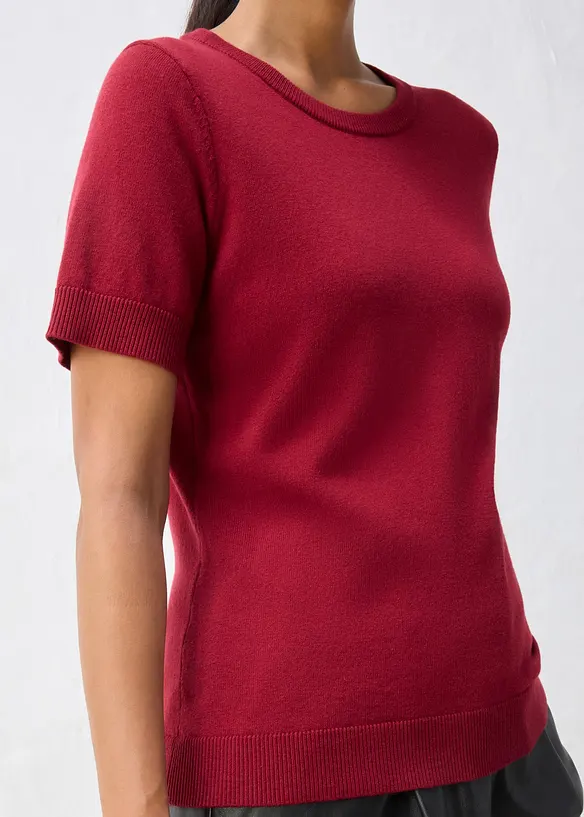 Feinstrickpullover aus weichem Woll-Mix, bonprix