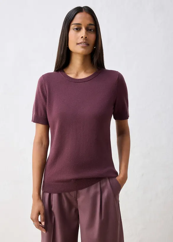 Feinstrickpullover aus weichem Woll-Mix, bonprix