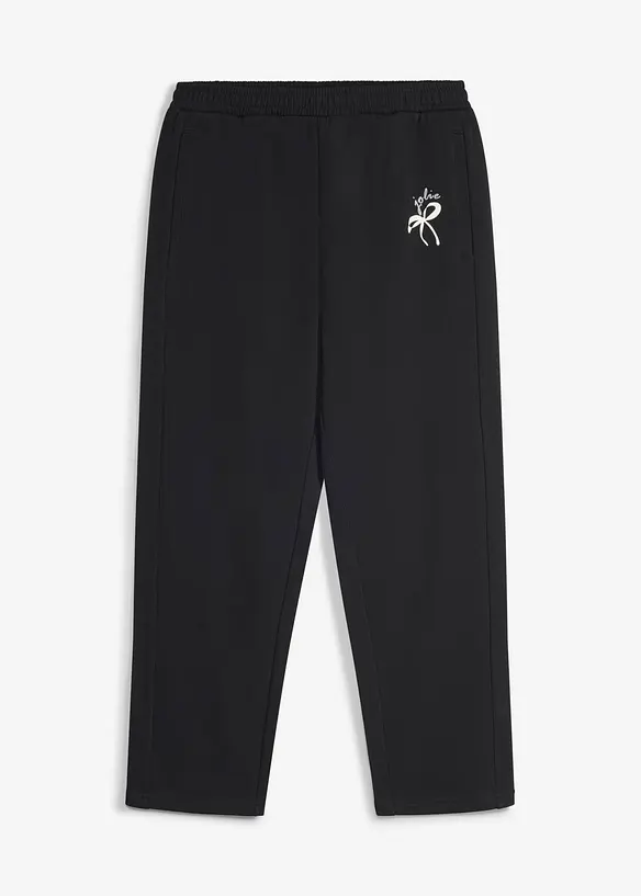 Pantalon sweat large 100% coton, bonprix