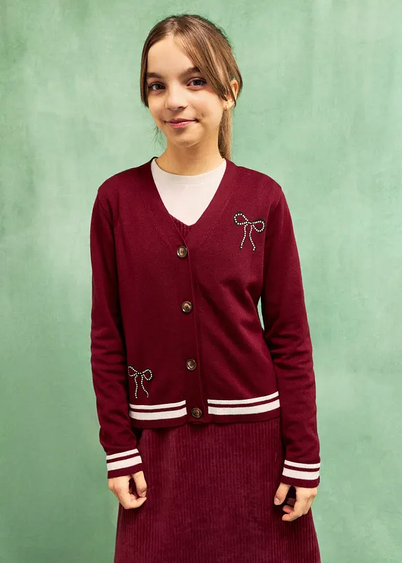 Feinstrickcardigan aus Viskose-Mix, bonprix