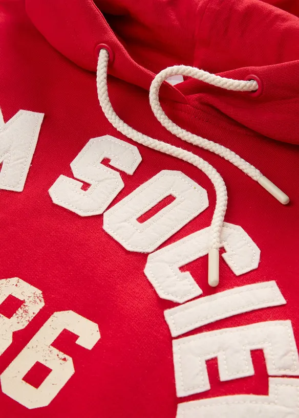 Sweat oversize &agrave; capuche 100% coton, bonprix