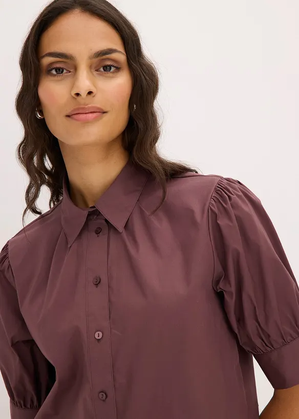 Blouse en coton extensible, bonprix