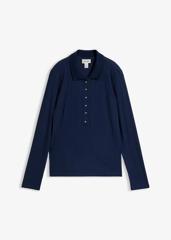 Polo c&ocirc;tel&eacute;, bonprix