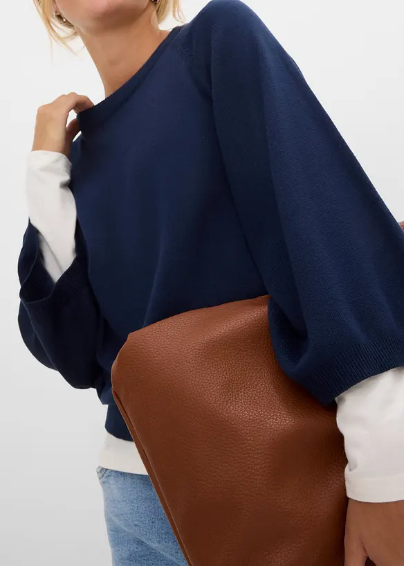 Pull oversize en fine maille, bonprix