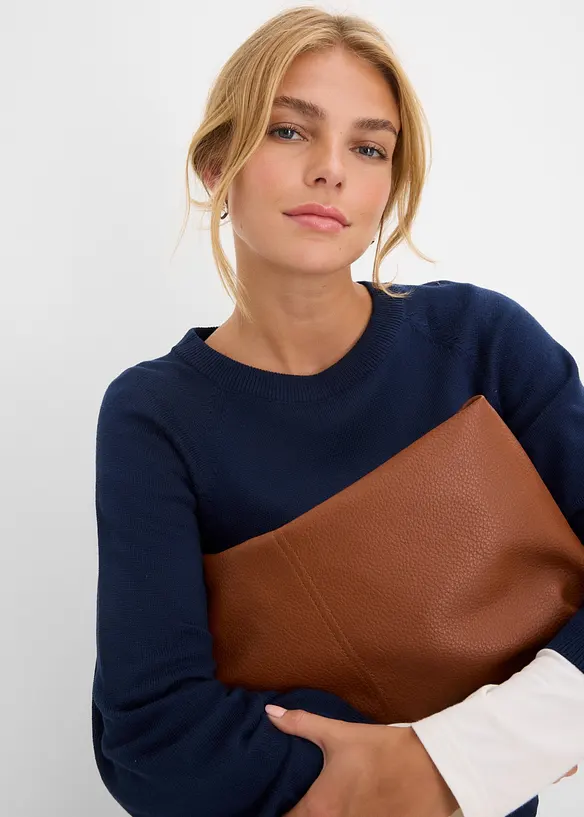Pull oversize en fine maille, bonprix