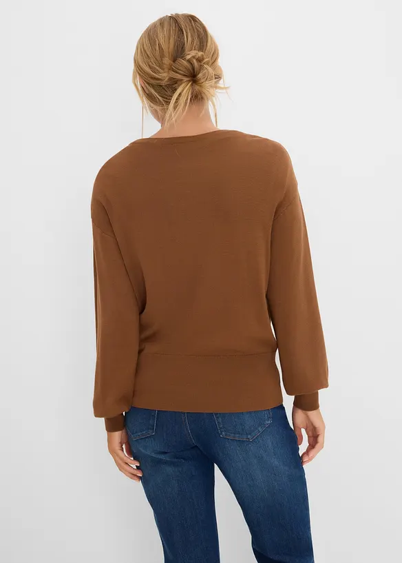 Gilet doux en fine maille, bonprix