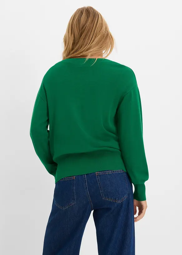 Feinstrickjacke aus softem Viskose-Mix, bonprix