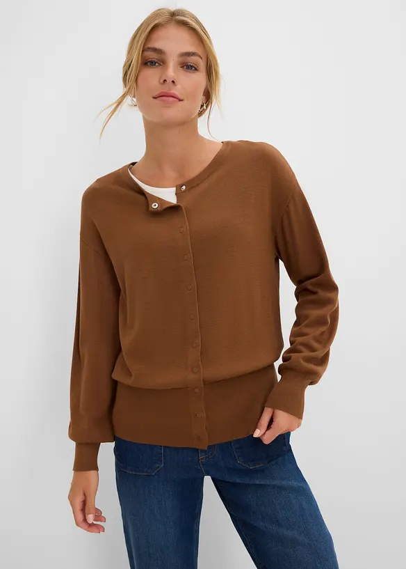 Gilet doux en fine maille, bonprix