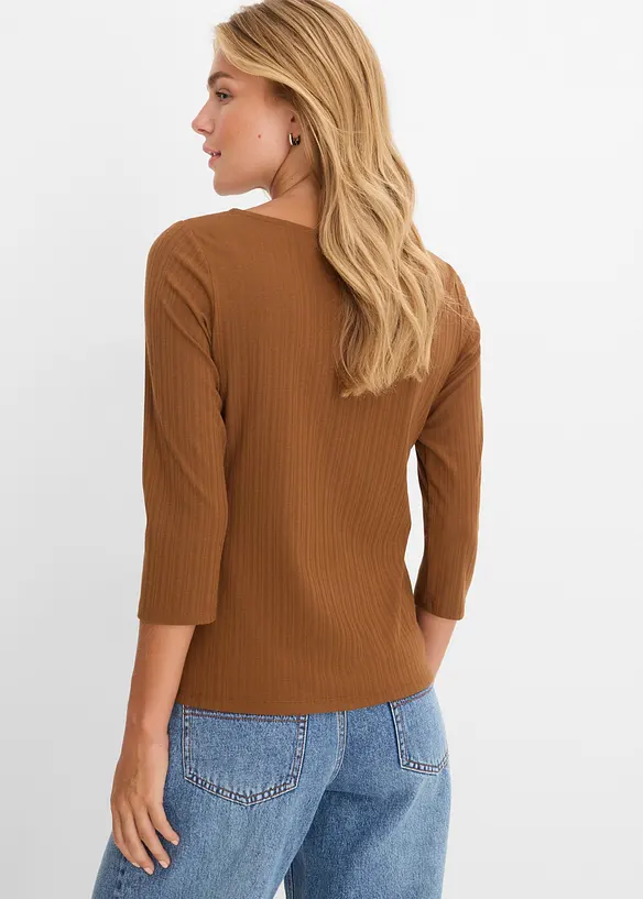 Shirt aus softem Modal-Mix, bonprix