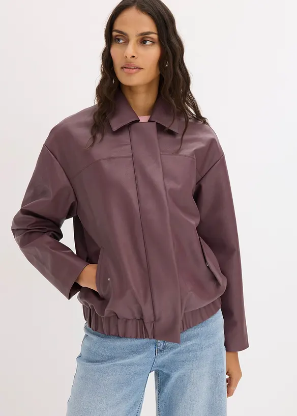 Blouson enduit, bonprix