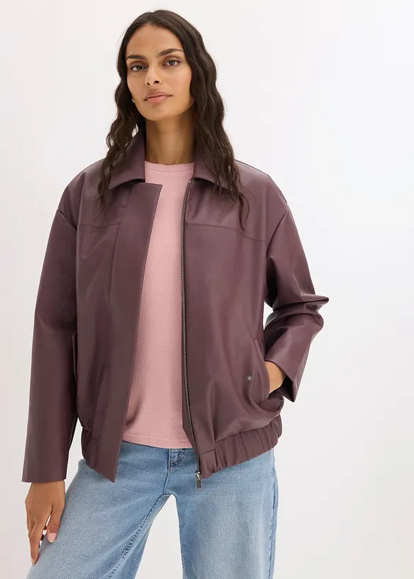 Blouson enduit, bonprix