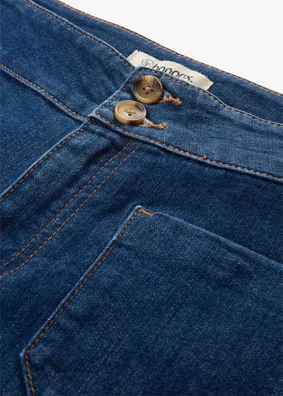 Jean flare taille mi-haute, bonprix