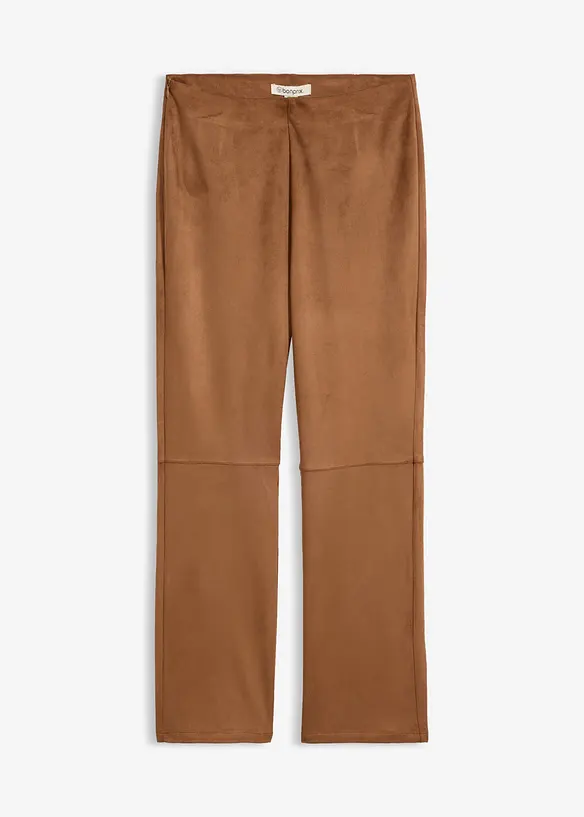 7/8-Hose in Velourslederimitat, bonprix