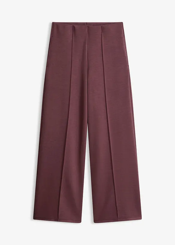 Pantalon palazzo en mati&egrave;re n&eacute;opr&egrave;ne, bonprix