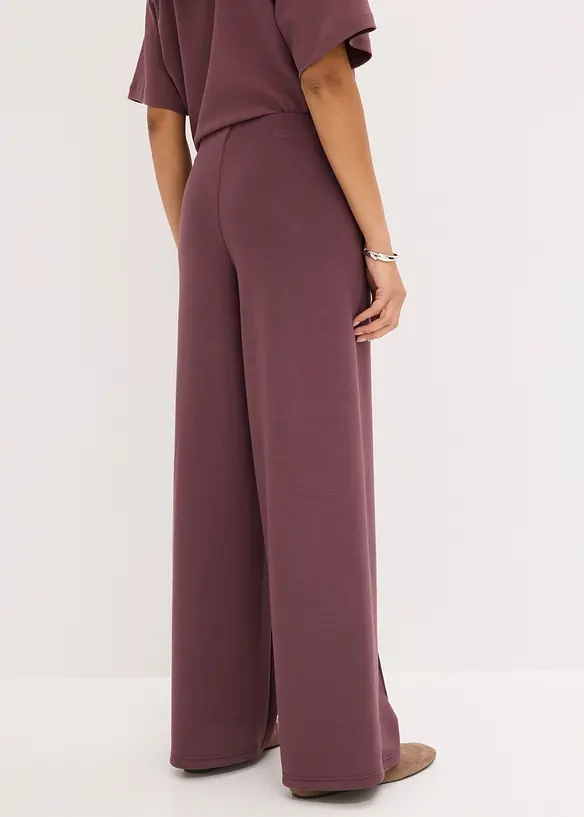 Pantalon palazzo en mati&egrave;re n&eacute;opr&egrave;ne, bonprix