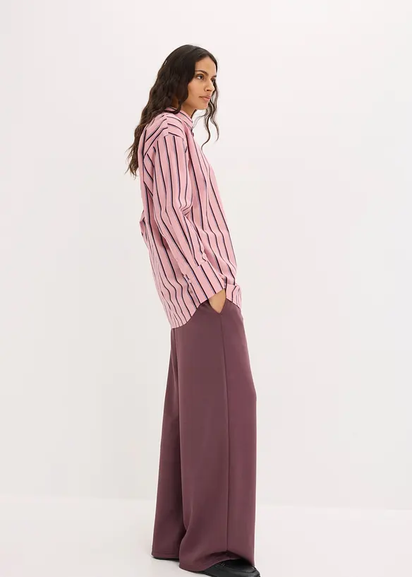 Hemdbluse aus Baumwoll-Mix, bonprix