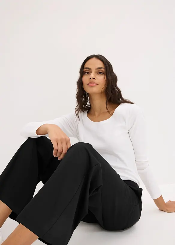 Marlenehose aus Viskose-Mix, bonprix