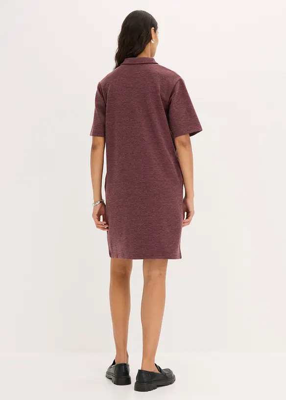 Kleid mit Rei&szlig;verschluss aus Piqu&eacute;, bonprix