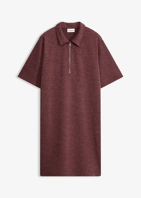 Kleid mit Rei&szlig;verschluss aus Piqu&eacute;, bonprix