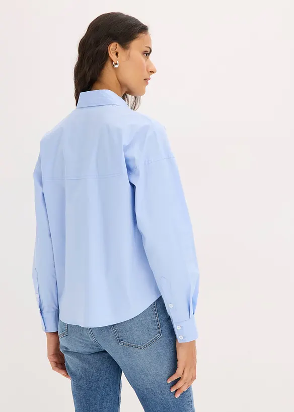 Chemisier en coton extensible, bonprix