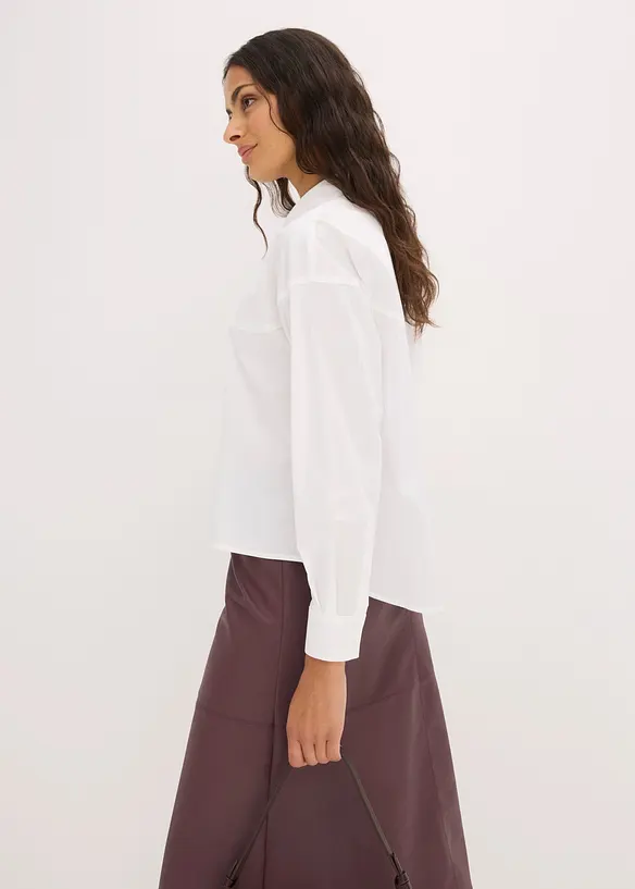 Chemisier en coton extensible, bonprix