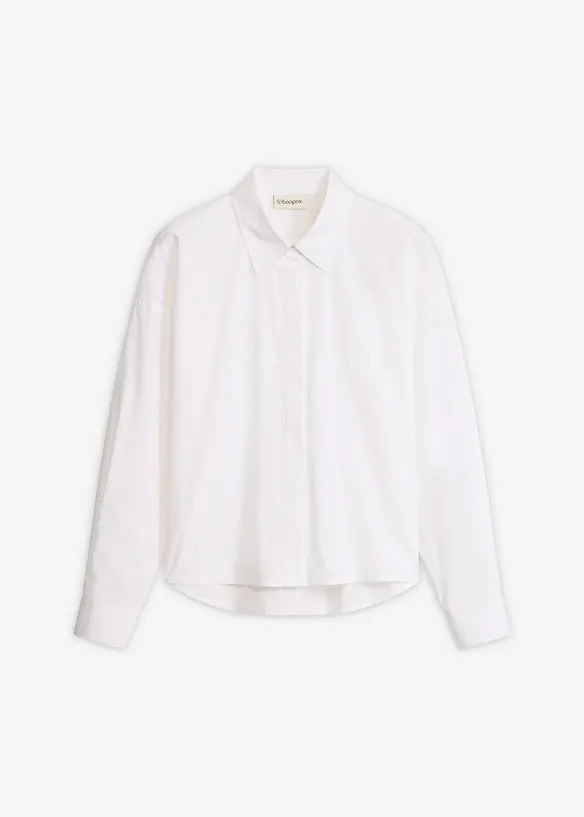 Chemisier en coton extensible, bonprix