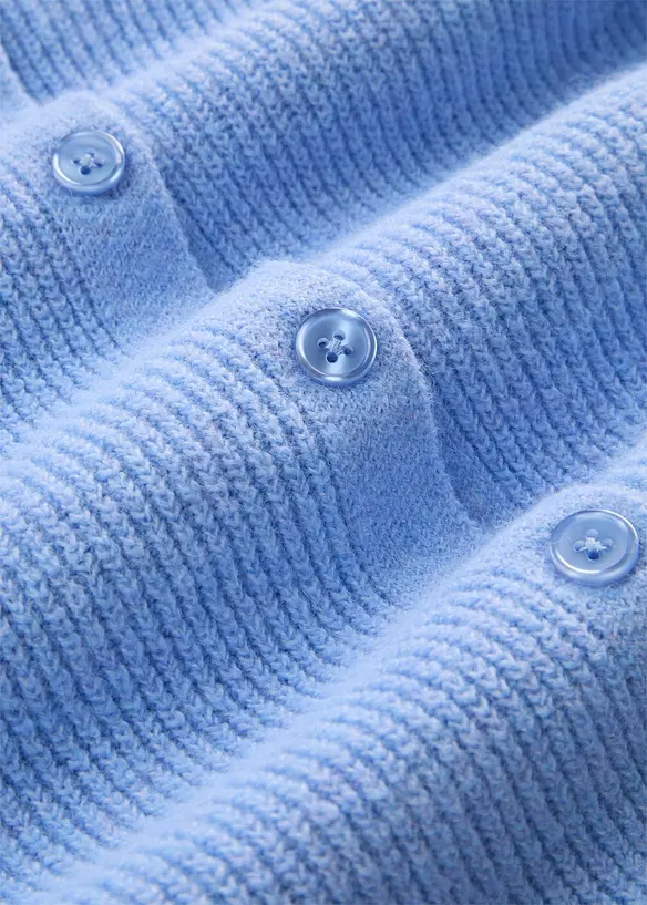 Lockere Strickjacke aus weichem Woll-Mix, bonprix
