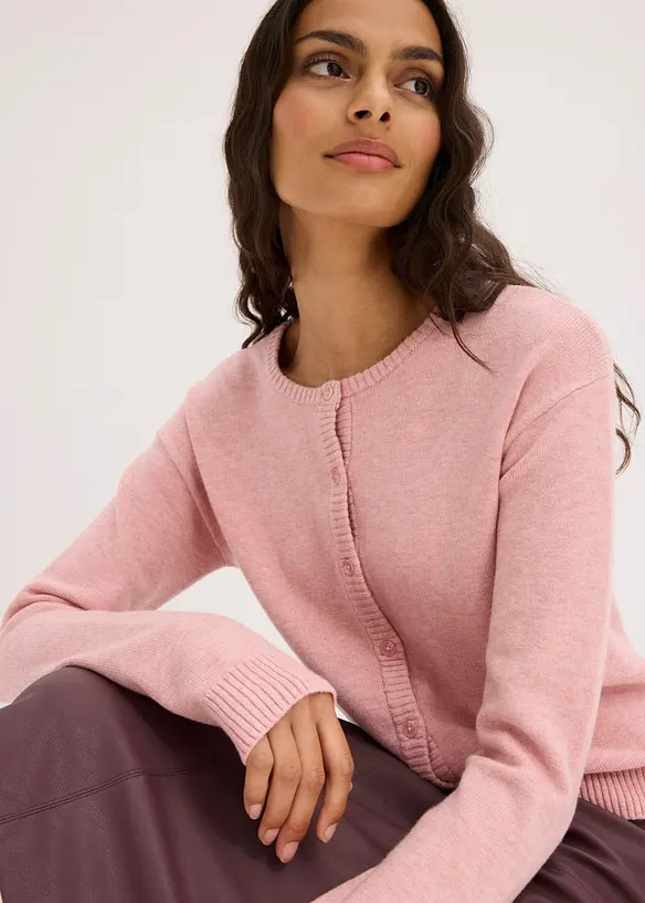 Strickjacke mit Viskose, bonprix