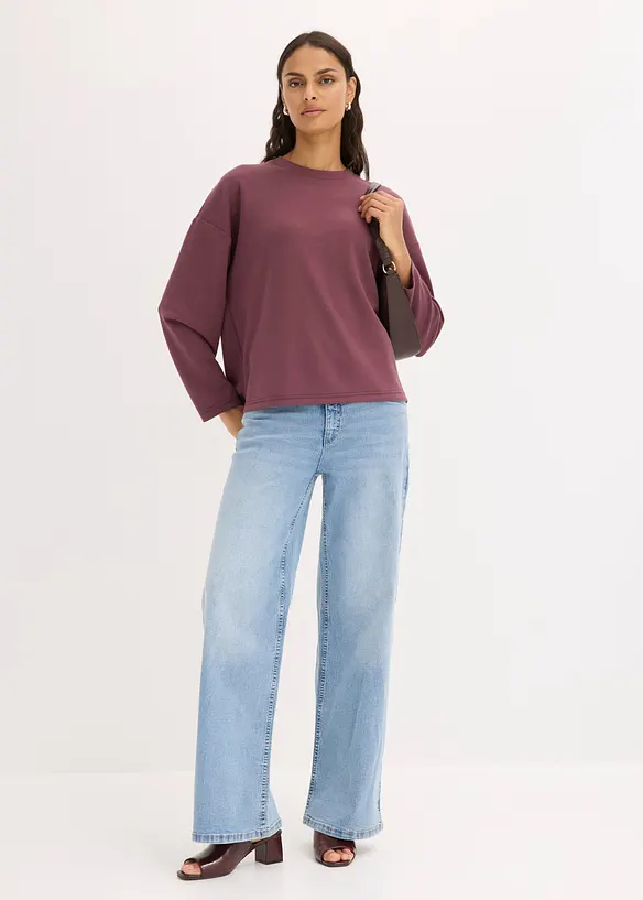 Oversize-Scubashirt aus Viskose-Mix, bonprix