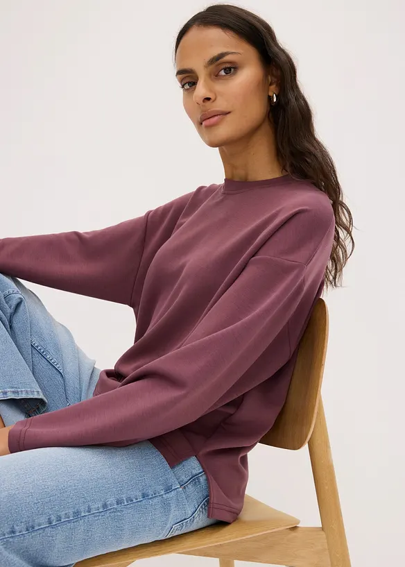 Oversize-Scubashirt aus Viskose-Mix, bonprix