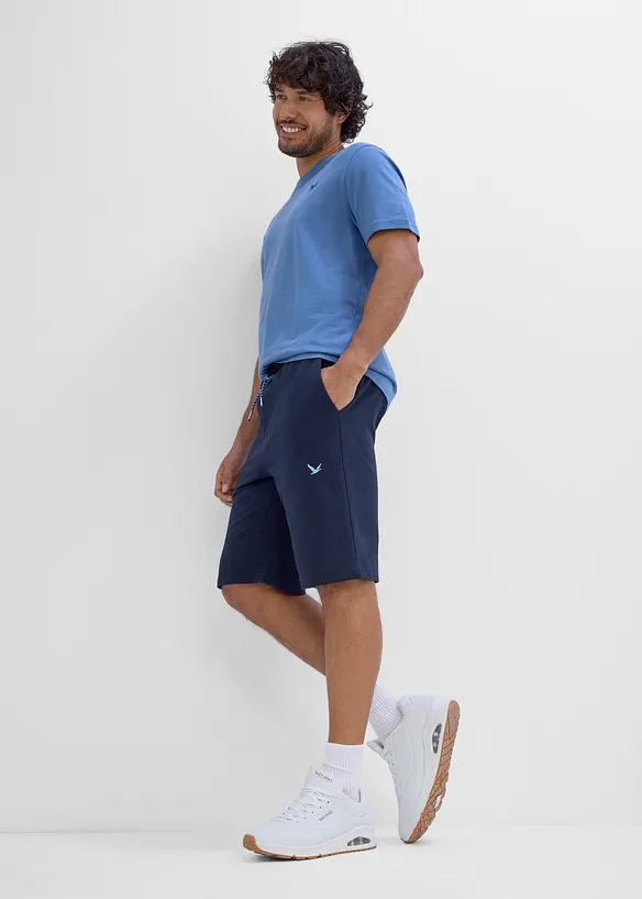 Sweat-Bermuda aus reiner Bio-Baumwolle, bonprix