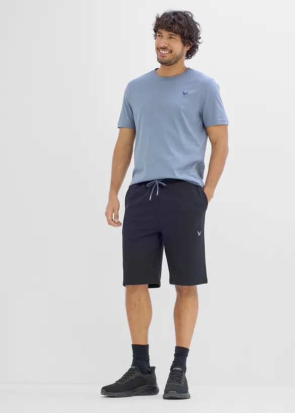 Sweat-Bermuda aus reiner Bio-Baumwolle, bonprix