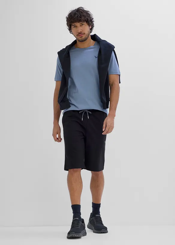 Sweat-Bermuda aus reiner Bio-Baumwolle, bonprix