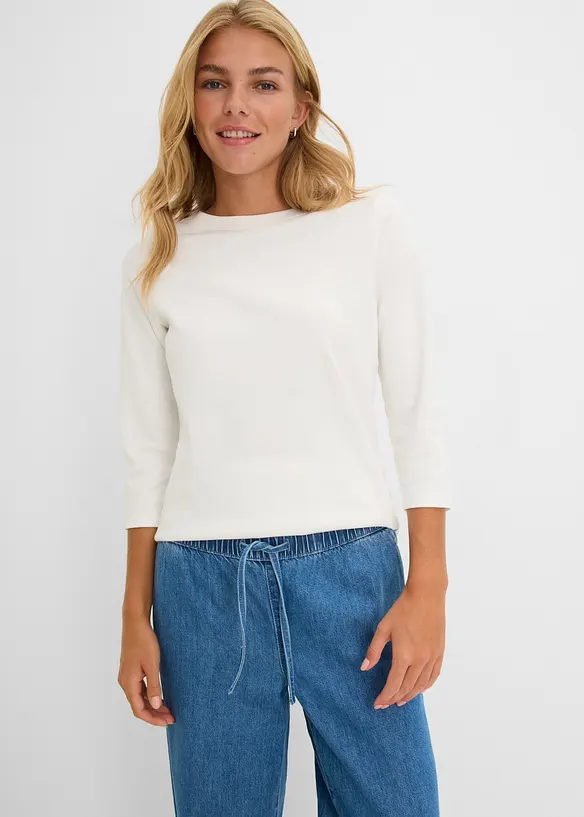 T-shirt &eacute;pais 100% coton, bonprix