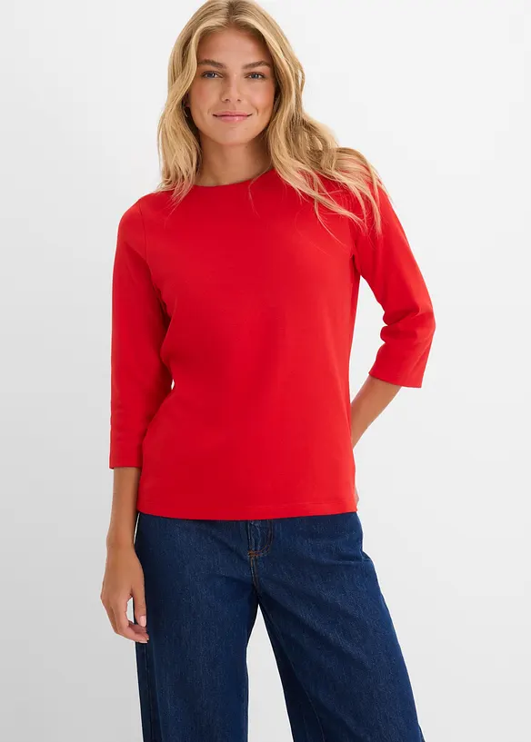Shirt aus reiner schwerer Bio-Baumwolle, bonprix