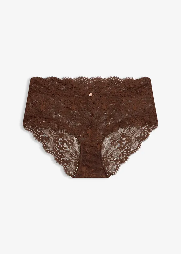 Culotte taille haute en dentelle, bonprix