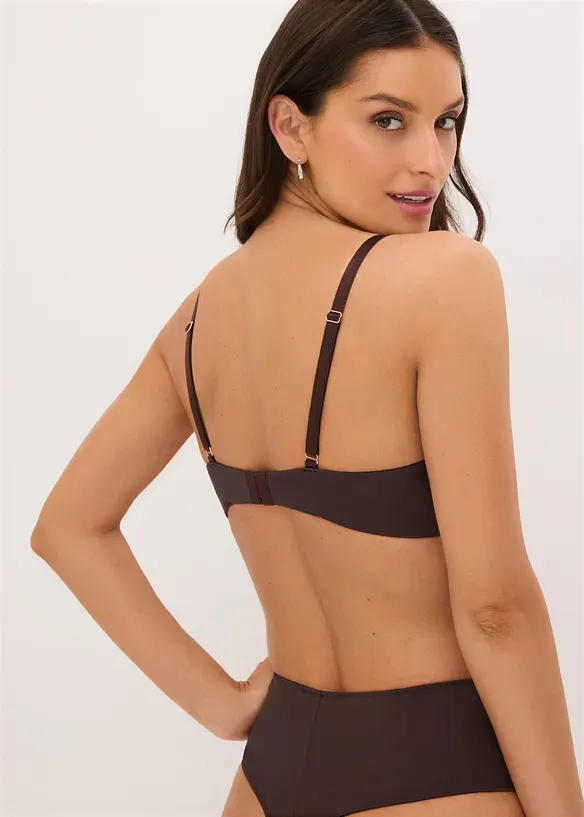 Soutien-gorge balconnet brod&eacute;, bonprix