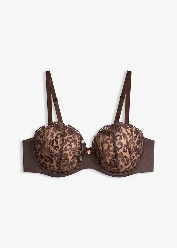 Soutien-gorge balconnet brod&eacute;, bonprix