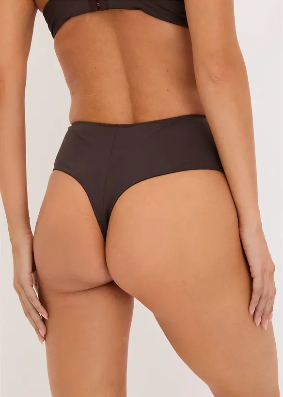 String taille haute brod&eacute;, bonprix