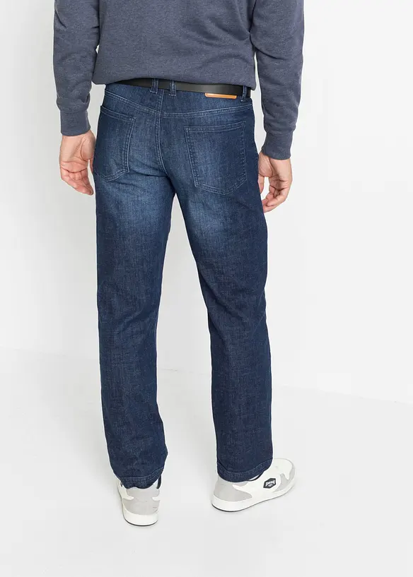 Jean classique avec entrejambe renforc&eacute;, fusel&eacute;, bonprix