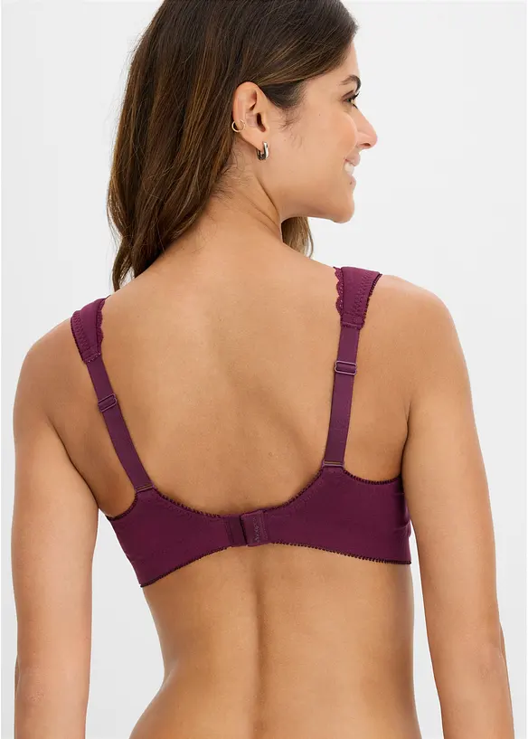 Minimizer T-Shirt-BH ohne B&uuml;gel mit Bio-Baumwolle (2er Pack), bonprix