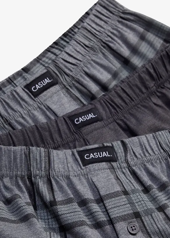Boxershorts weit (3er Pack), bonprix