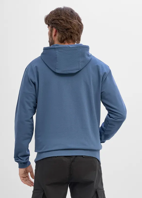 Sweat &agrave; capuche 100% coton, bonprix