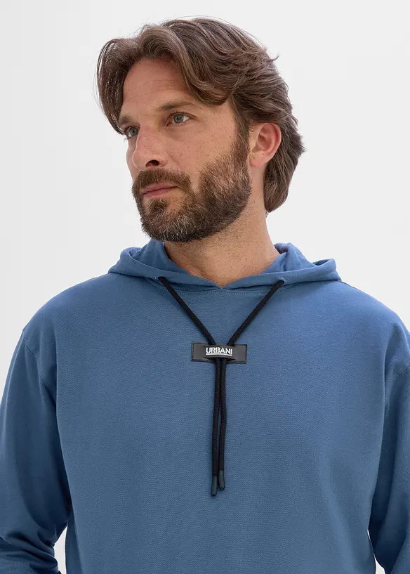 Sweat &agrave; capuche 100% coton, bonprix