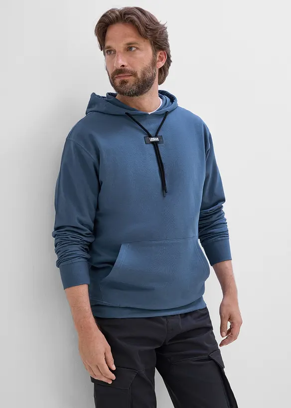 Sweat &agrave; capuche 100% coton, bonprix