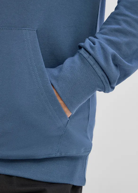 Sweat &agrave; capuche 100% coton, bonprix