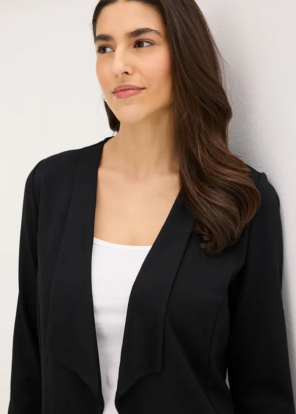 Blazer en jersey Punto di Roma, bonprix